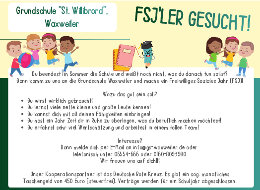 PDF: FSJ'ler gesucht